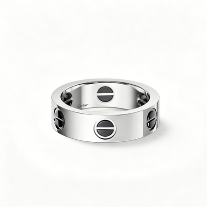 [Elite]LOVE RING 5.5MM NO DIAMONDS  CERAMIC