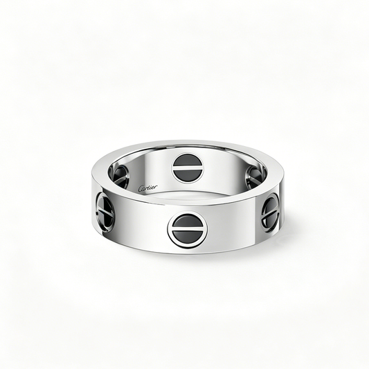 [Elite]LOVE RING 5.5MM NO DIAMONDS  CERAMIC