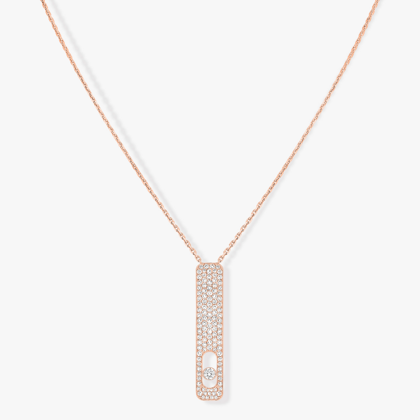 [Elite]MY FIRST DIAMOND PAVED NECKLACE