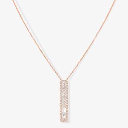 [Elite]MY FIRST DIAMOND PAVED NECKLACE