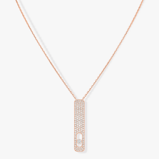 [Elite]MY FIRST DIAMOND PAVED NECKLACE