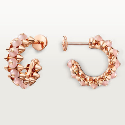 [Elite]CLASH 7.9MM AGATE CHALCEDONY EARRINGS