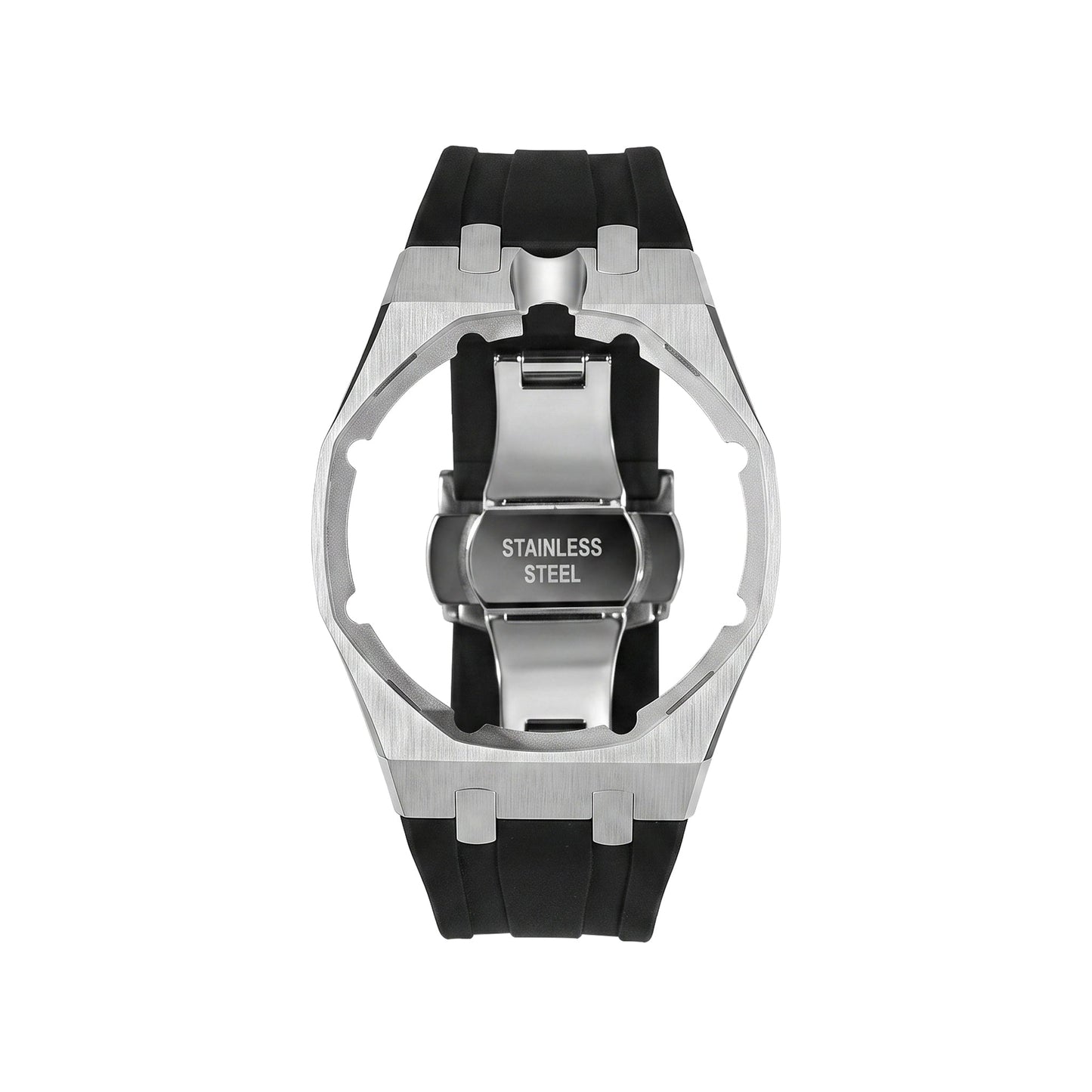 [Elite]Royal Oak Pop Exclusive Steel Case & Silicone Strap With Cradle