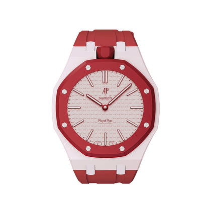 [Elite]Royal Oak Pop Exclusive Bioceramic Case & Silicone Strap Mix Color