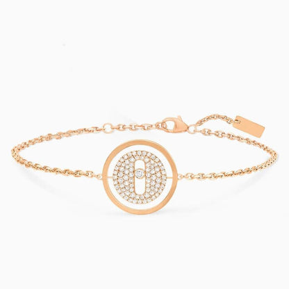 [Elite]LUCKY MOVE DIAMOND PAVED BRACELET