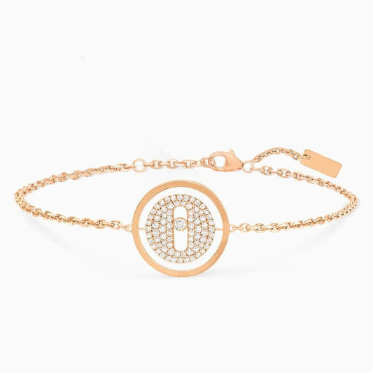 [Elite]LUCKY MOVE DIAMOND PAVED BRACELET