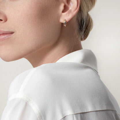 [Elite]TRINITY ON DIAMOND MINI EARRINGS