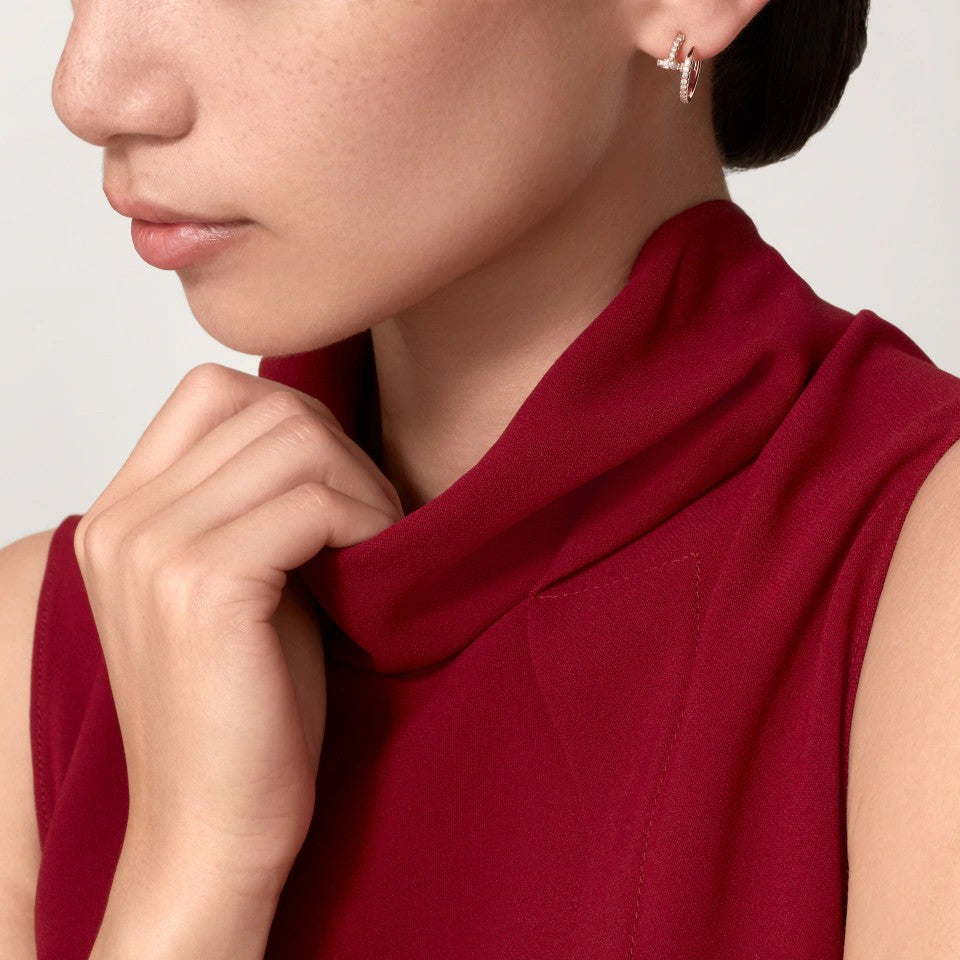 [Elite]JUSTE FULL DIAMOND SMALL EARRINGS