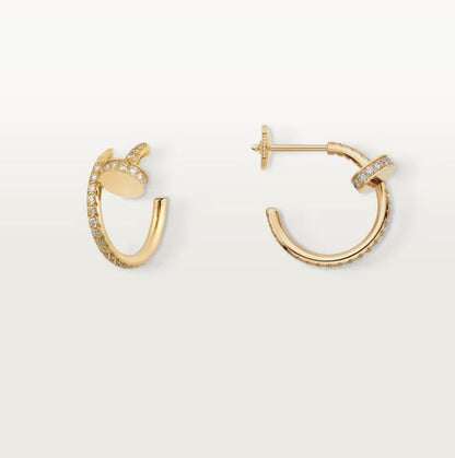 [Elite]JUSTE FULL DIAMOND SMALL EARRINGS