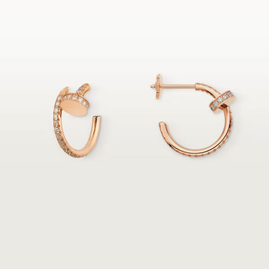 [Elite]JUSTE FULL DIAMOND SMALL EARRINGS