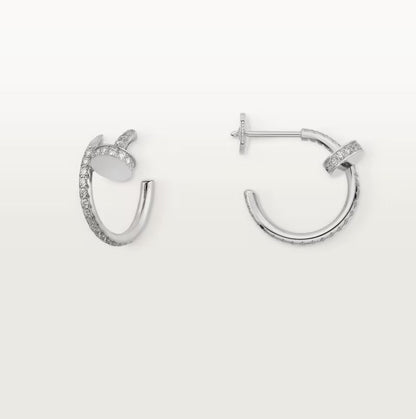 [Elite]JUSTE FULL DIAMOND SMALL EARRINGS