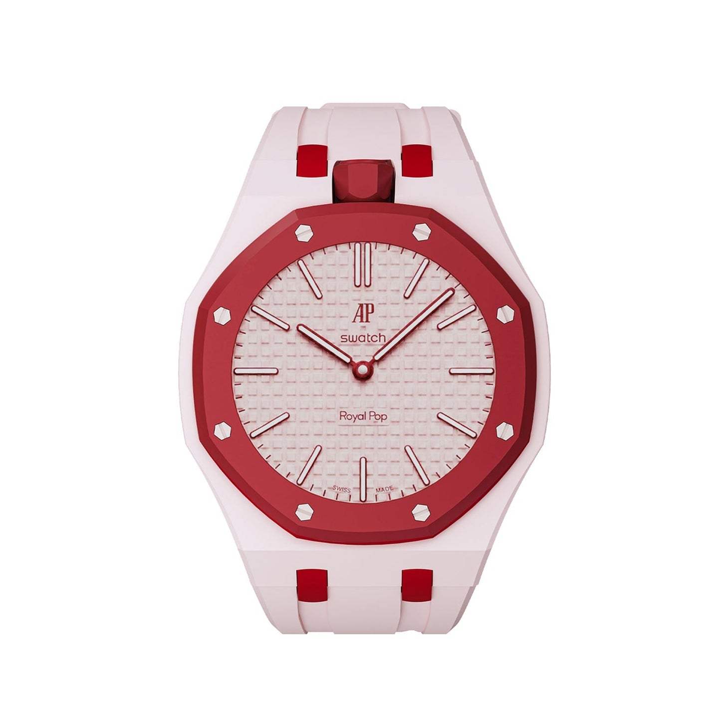 [Elite]Royal Oak Pop Exclusive Bioceramic Case & Silicone Strap Mix Color