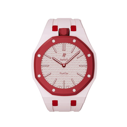 [Elite]Royal Oak Pop Exclusive Bioceramic Case & Silicone Strap Mix Color
