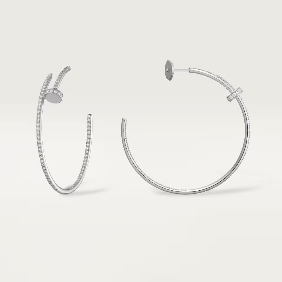 [Elite]JUSTE FULL DIAMOND LARGE EARRINGS