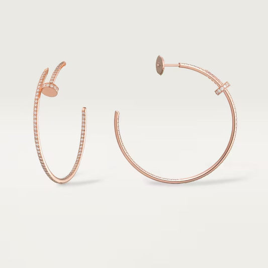 [Elite]JUSTE FULL DIAMOND LARGE EARRINGS