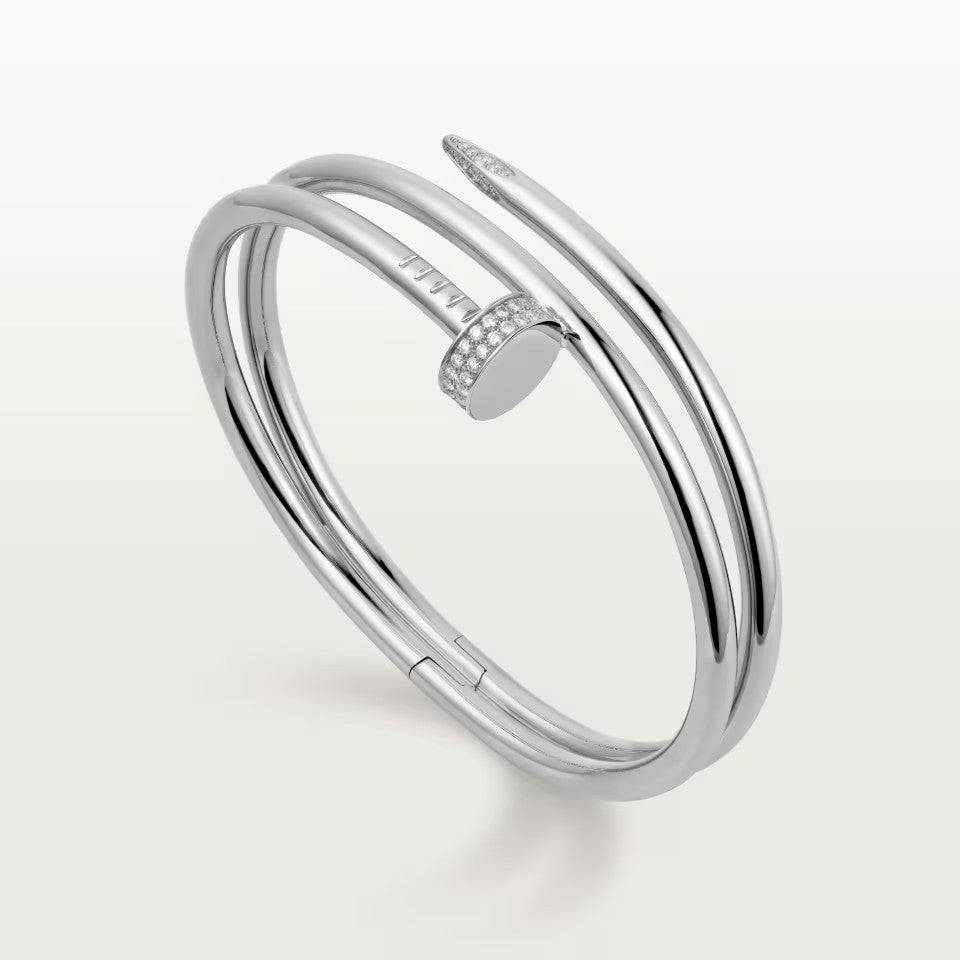 [Elite]JUSTE BRACELET 3.5MM DOUBLE ROW DIAMOND