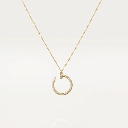 [Elite]JUSTE NECKLACE GOLD DIAMONDS
