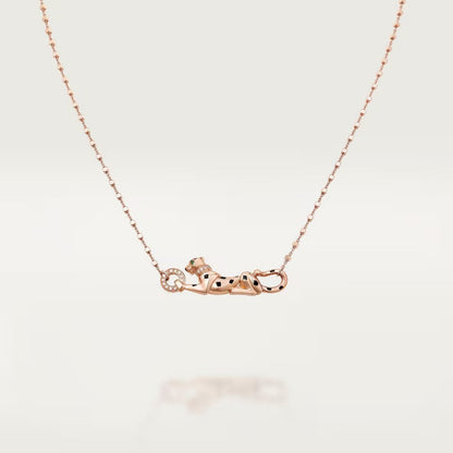 [Elite]PANTHERE FULL DIAMOND NECKLACE