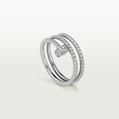 [Elite]JUSTE RING 4.8MM FULL DIAMOND
