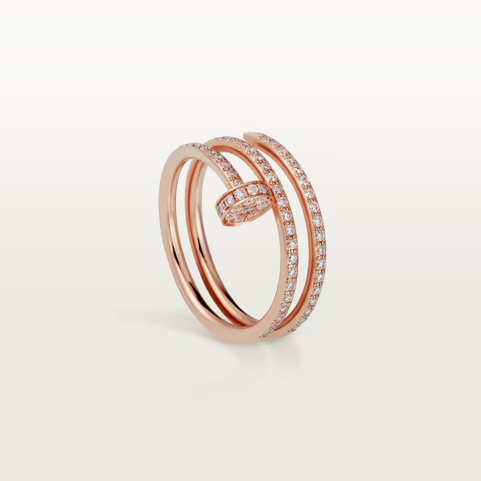 [Elite]JUSTE RING 4.8MM FULL DIAMOND