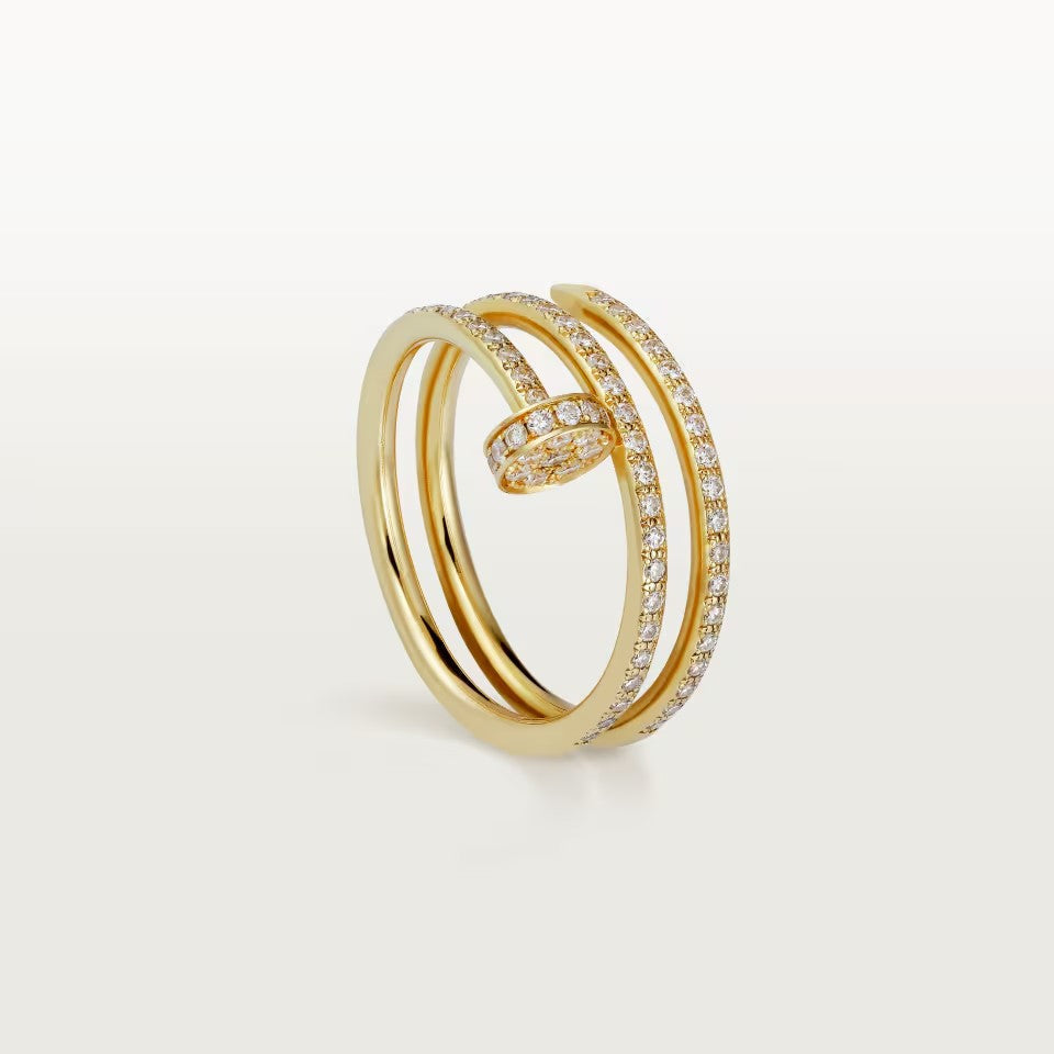 [Elite]JUSTE RING 4.8MM FULL DIAMOND