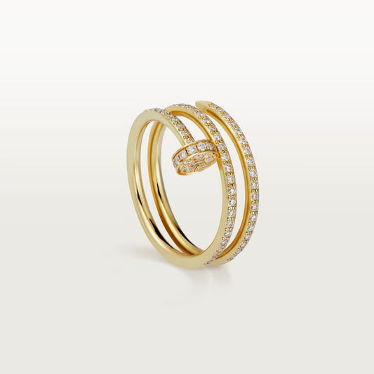 [Elite]JUSTE RING 4.8MM FULL DIAMOND