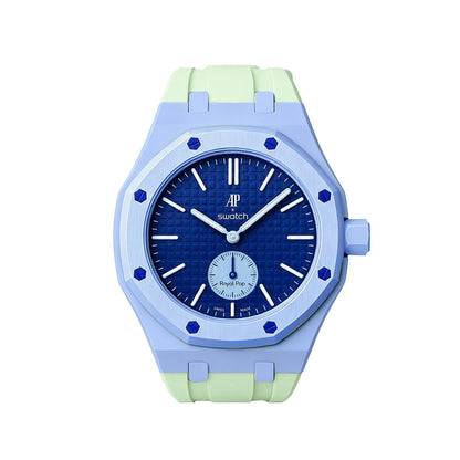 [Elite]Royal Oak Pop Exclusive Bioceramic Case & Silicone Strap Mix Color