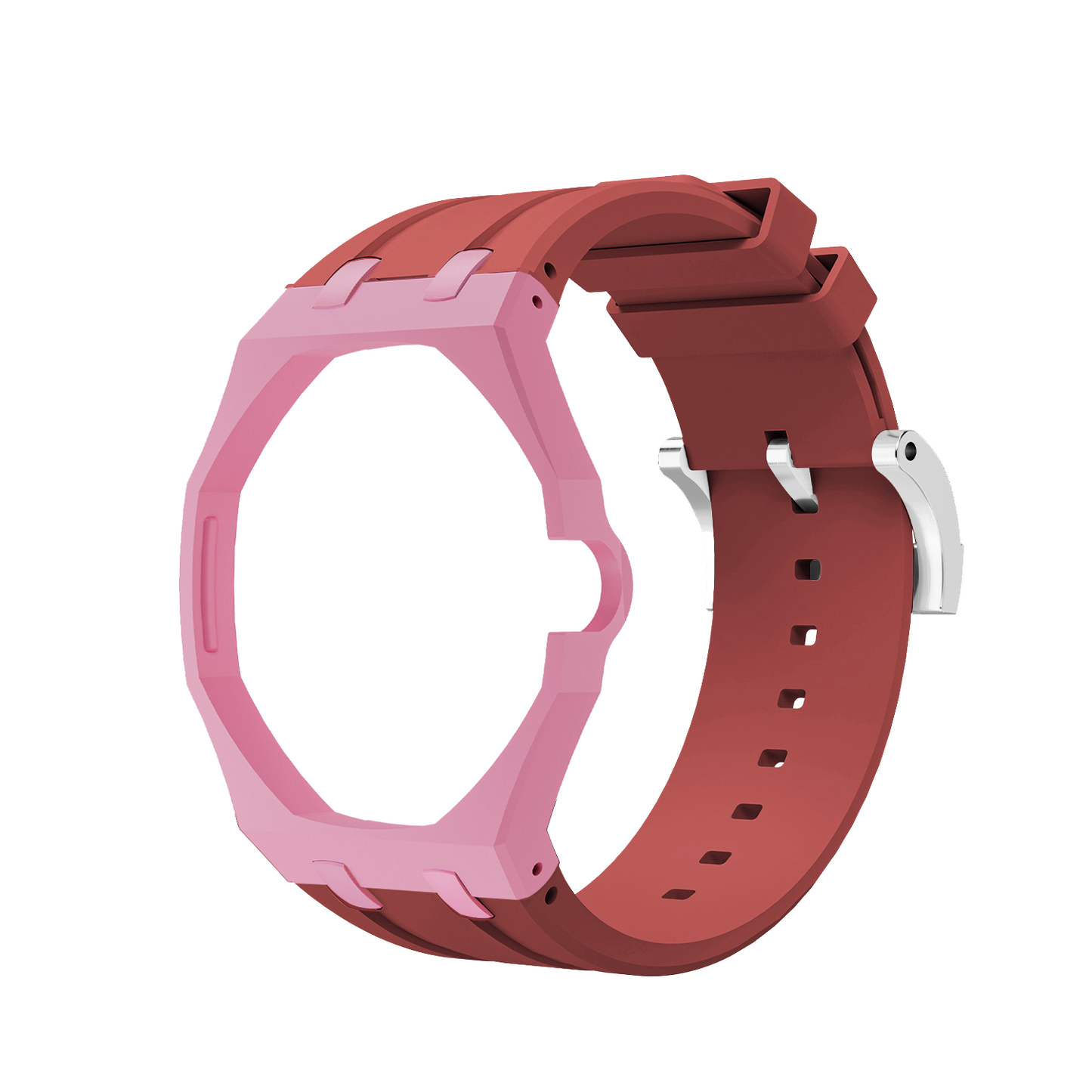[Elite]Royal Oak Pop Exclusive Bioceramic Case & Silicone Strap Mix Color