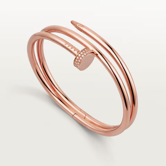 [Elite]JUSTE BRACELET 3.5MM DOUBLE ROW DIAMOND