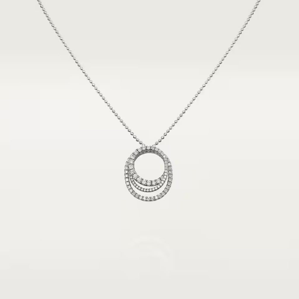 [Elite]ETINCELLE  FULL DIAMOND NECKLACE