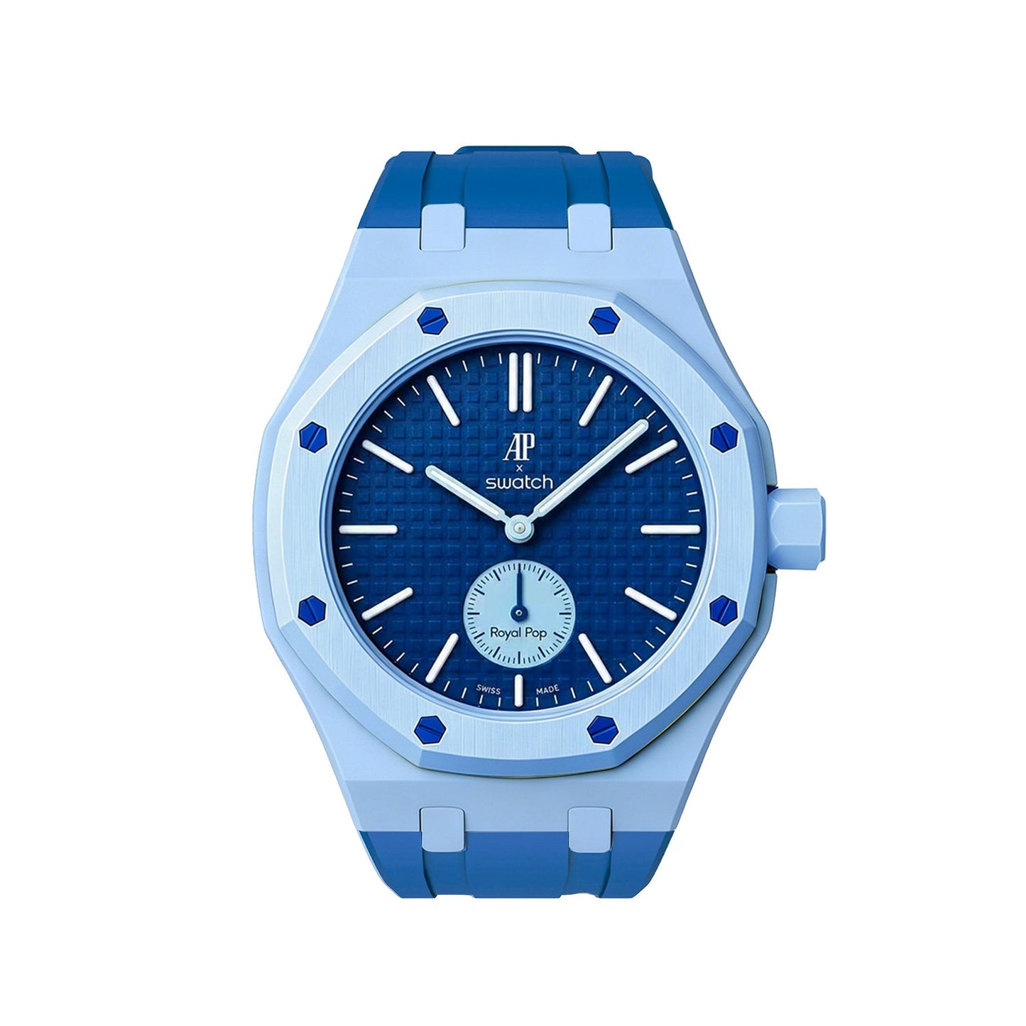 [Elite]Royal Oak Pop Exclusive Bioceramic Case & Silicone Strap Mix Color