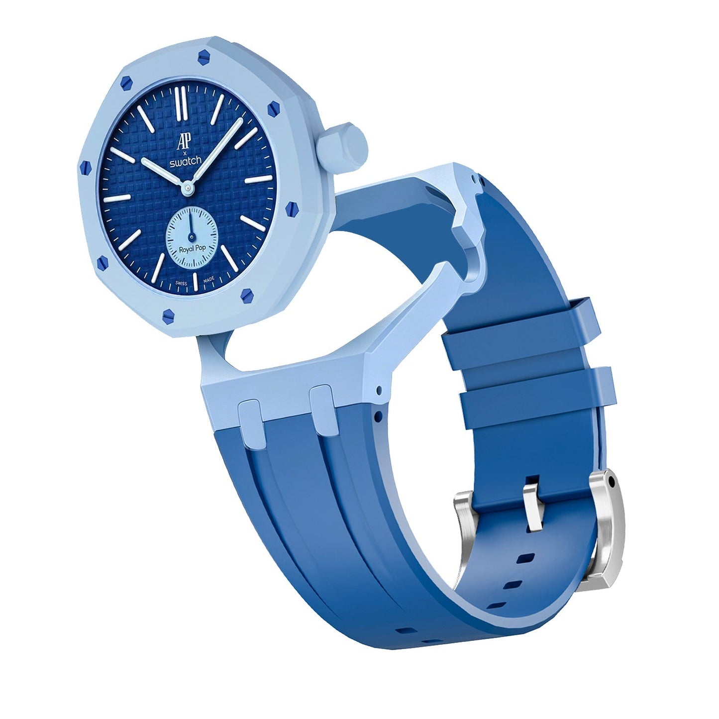 [Elite]Royal Oak Pop Exclusive Bioceramic Case & Silicone Strap Mix Color