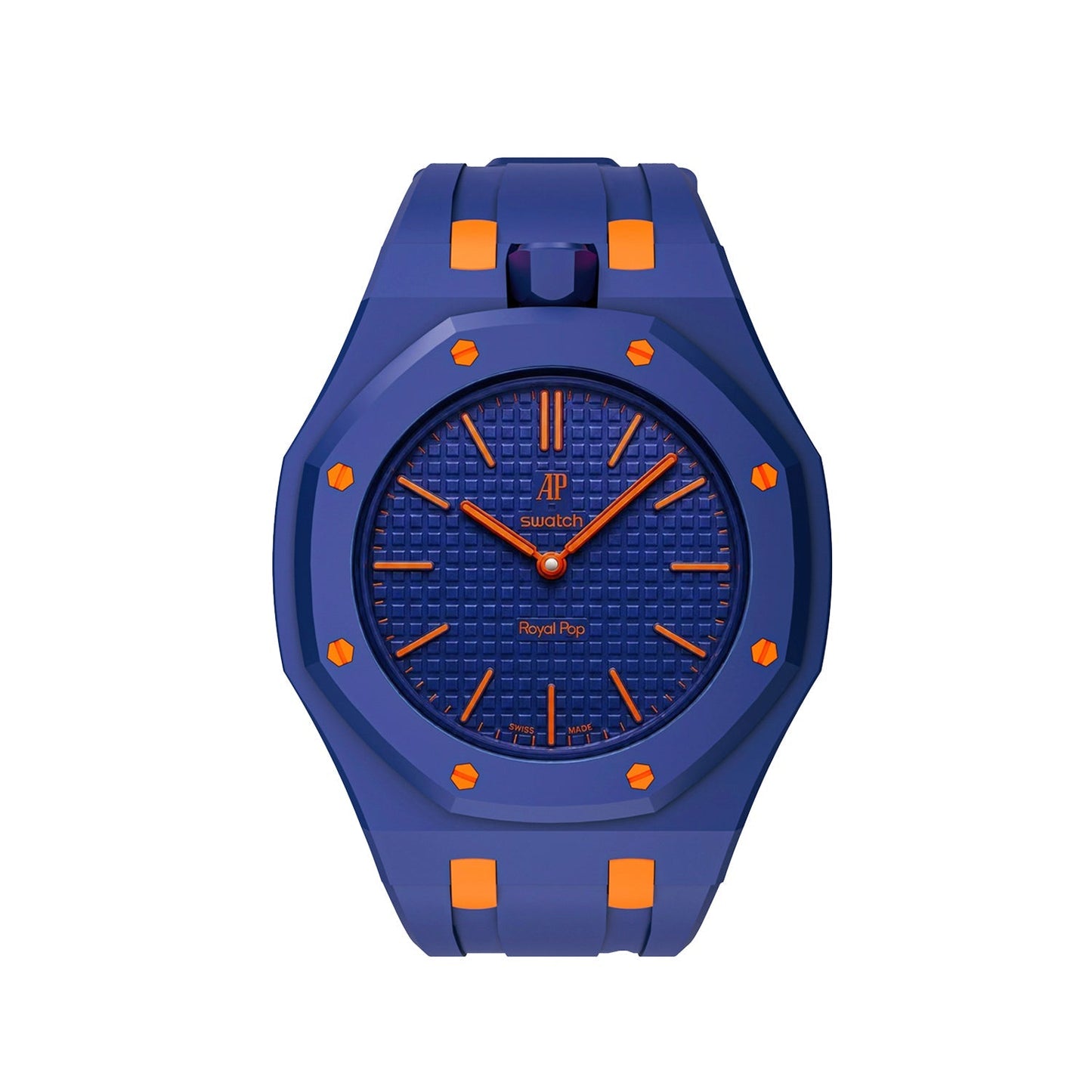 [Elite]Royal Oak Pop Exclusive Bioceramic Case & Silicone Strap Mix Color