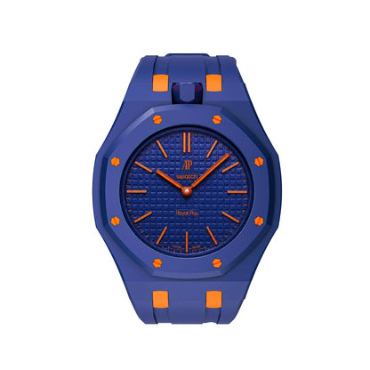 [Elite]Royal Oak Pop Exclusive Bioceramic Case & Silicone Strap Mix Color