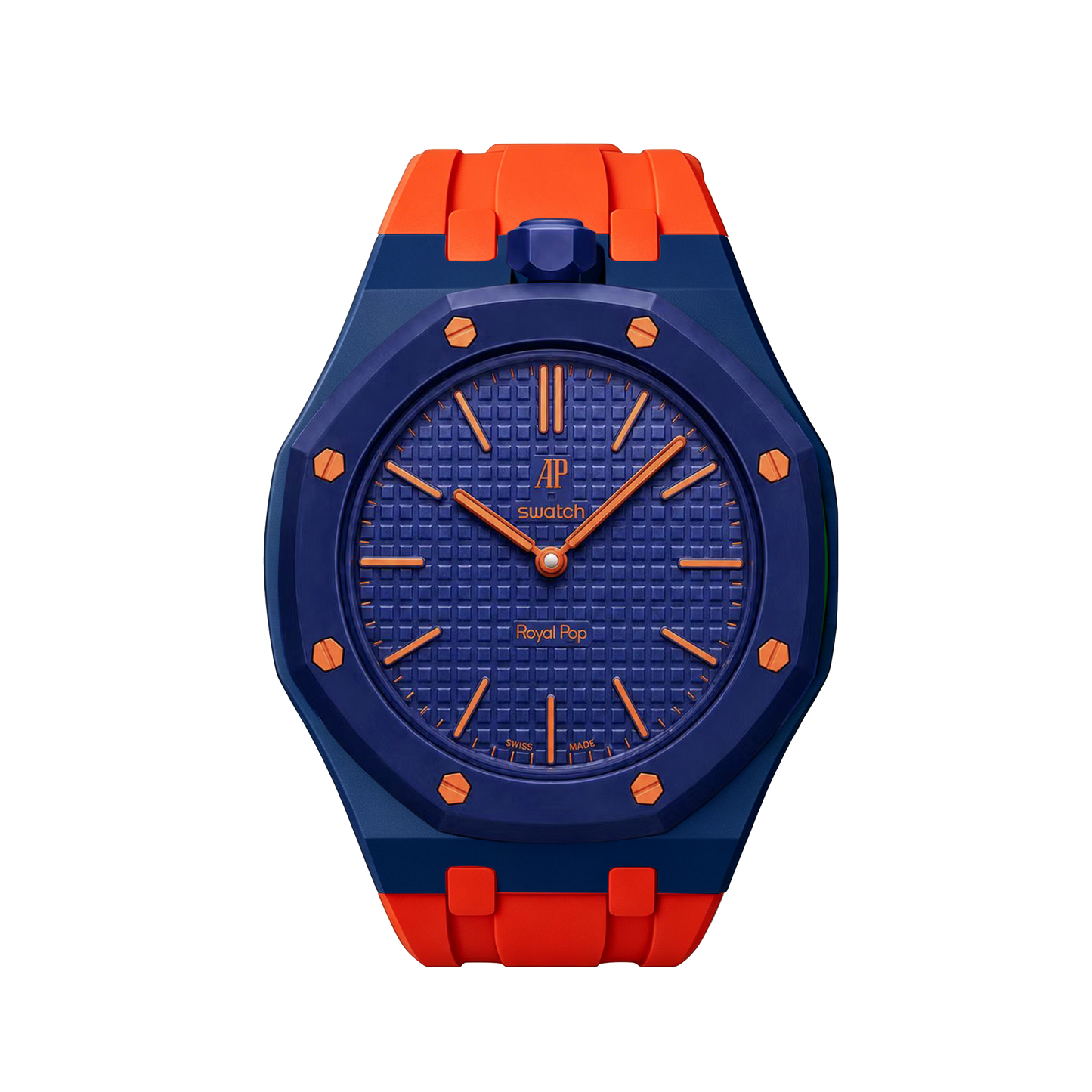 [Elite]Royal Oak Pop Exclusive Bioceramic Case & Silicone Strap Mix Color