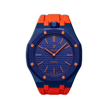 [Elite]Royal Oak Pop Exclusive Bioceramic Case & Silicone Strap Mix Color