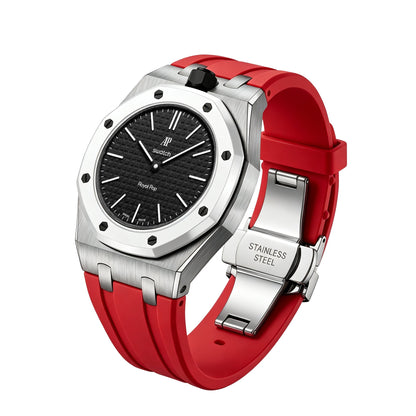 [Elite]Royal Oak Pop Exclusive Steel Case & Silicone Strap With Cradle