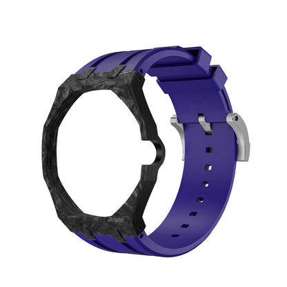Royal Oak Pop Exclusive Carbon‑fiber Case & Silicone Strap