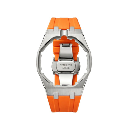 [Elite]Royal Oak Pop Exclusive Steel Case & Silicone Strap With Cradle