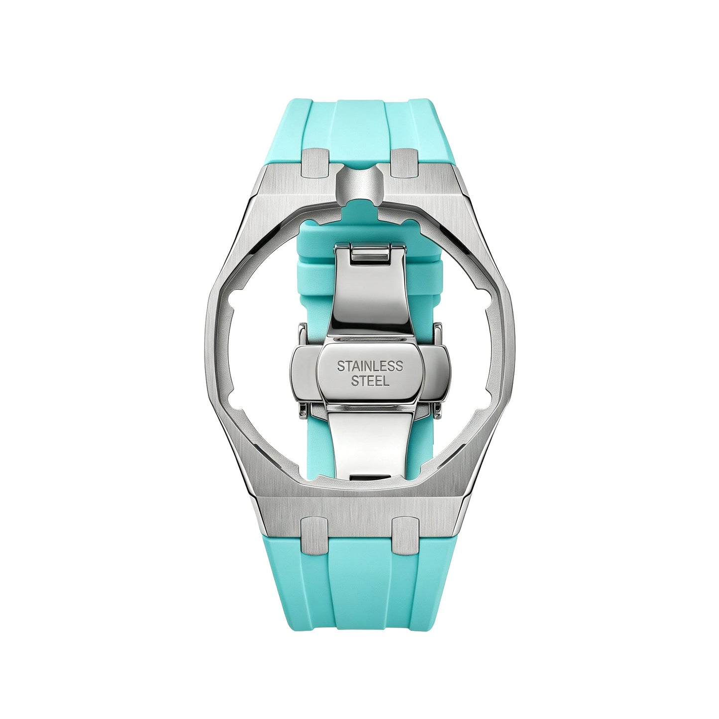 [Elite]Royal Oak Pop Exclusive Steel Case & Silicone Strap With Cradle