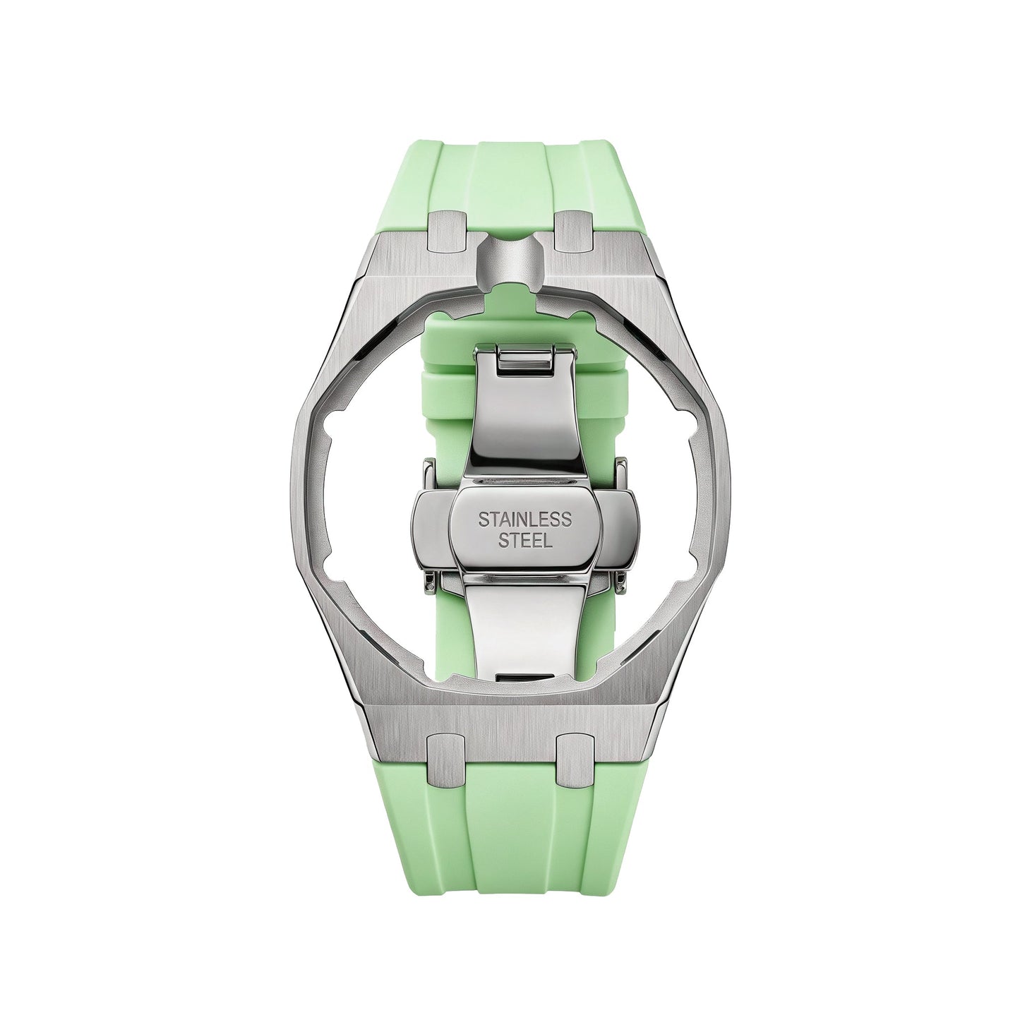 [Elite]Royal Oak Pop Exclusive Steel Case & Silicone Strap With Cradle