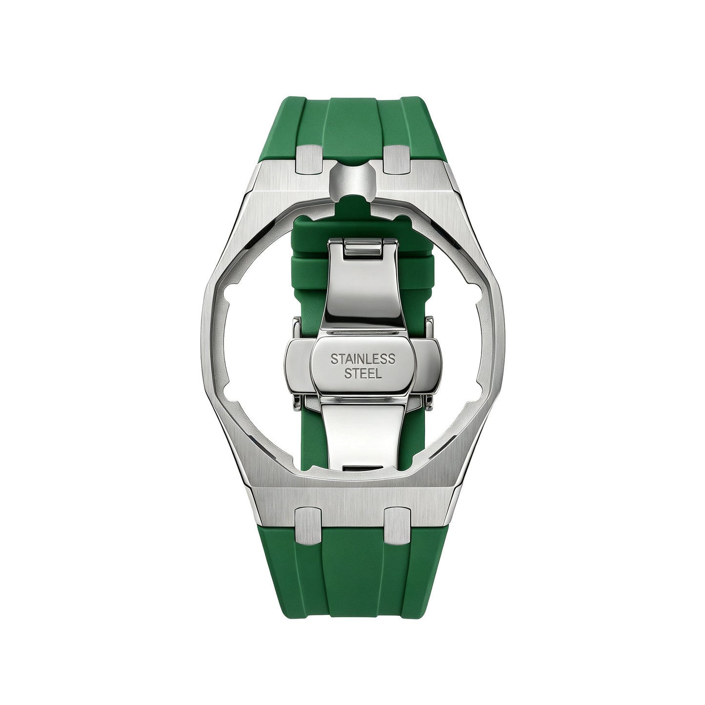 [Elite]Royal Oak Pop Exclusive Steel Case & Silicone Strap With Cradle