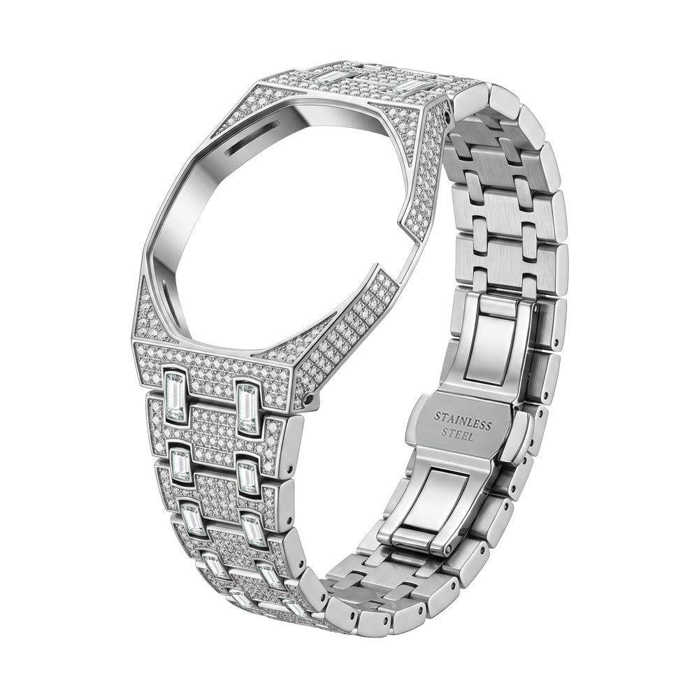 [Elite]Royal Oak Pop Exclusive Bioceramic Case & Bioceramic Strap Full Diamond