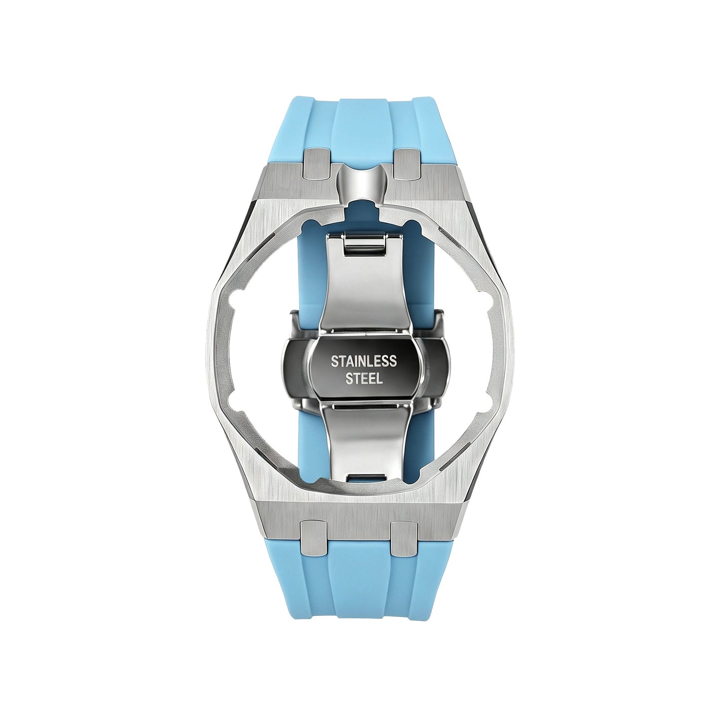 [Elite]Royal Oak Pop Exclusive Steel Case & Silicone Strap With Cradle