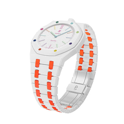 [Elite]Royal Oak Pop Exclusive Bioceramic Case & Bioceramic Strap Mix Color