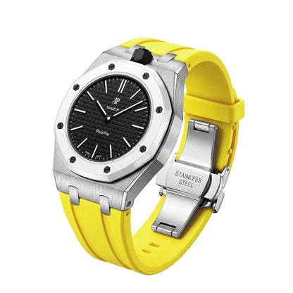 [Elite]Royal Oak Pop Exclusive Steel Case & Silicone Strap With Cradle
