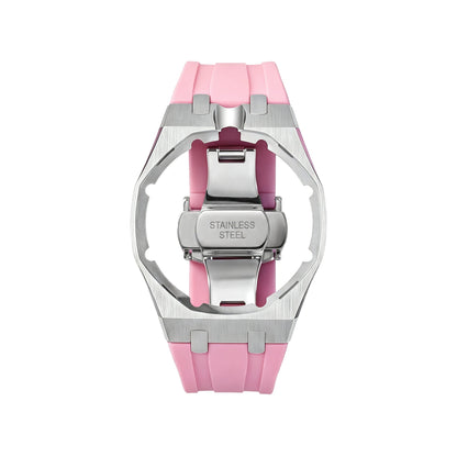 [Elite]Royal Oak Pop Exclusive Steel Case & Silicone Strap With Cradle