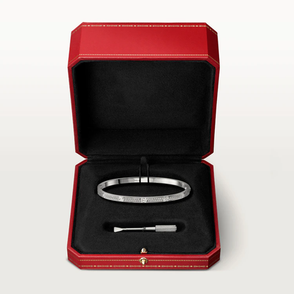 [Elite]LOVE BRACELET 3.65MM DIAMOND-PAVED