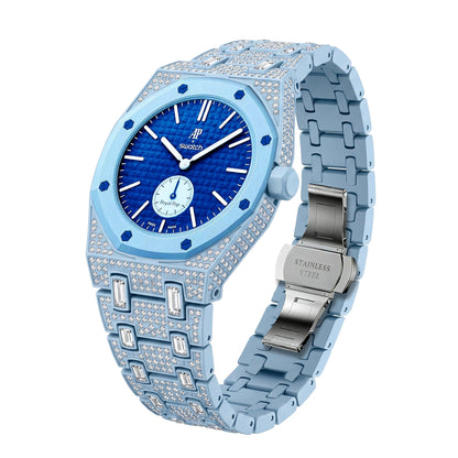 [Elite]Royal Oak Pop Exclusive Bioceramic Case & Bioceramic Strap Full Diamond