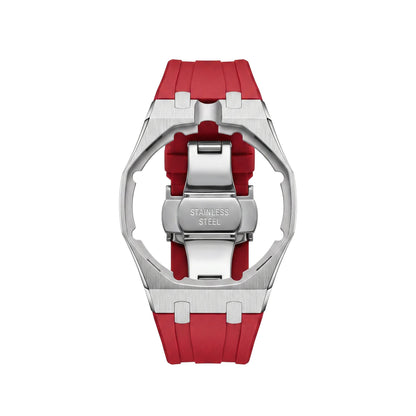 [Elite]Royal Oak Pop Exclusive Steel Case & Silicone Strap With Cradle